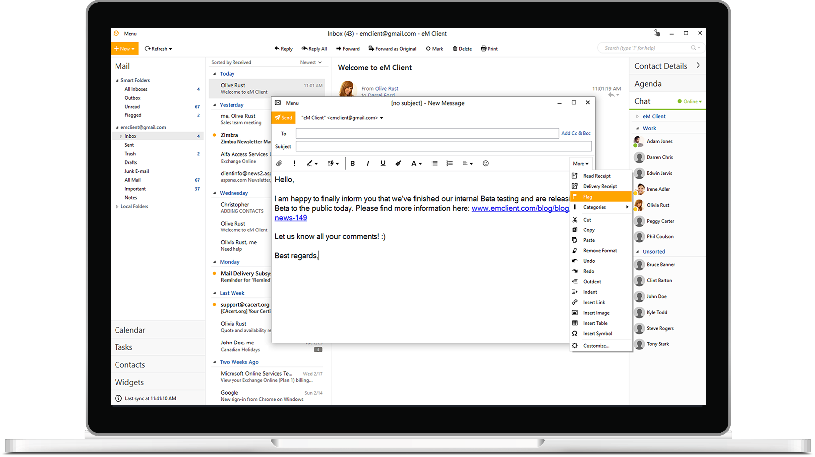 Email client mac free